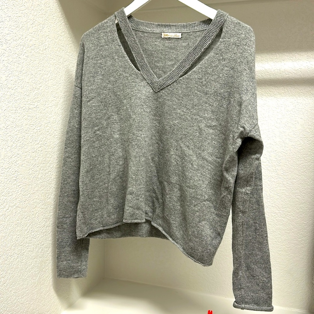 Minnie Rose cashmere sweater